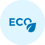 Icon representing sustainable raised access floor refurbishment to reduce waste and support UK Net Zero carbon goals through reuse instead of replacement