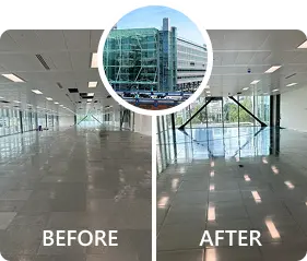 Sustainable raised floor restoration project at Tower Bridge House, London